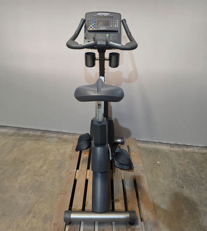 Life Fitness Ergometer Lifecycle, Integrity Serie, LED Konsole, Anthrazit - gebraucht - überholter Zustand, kleine optische Stellen am Display