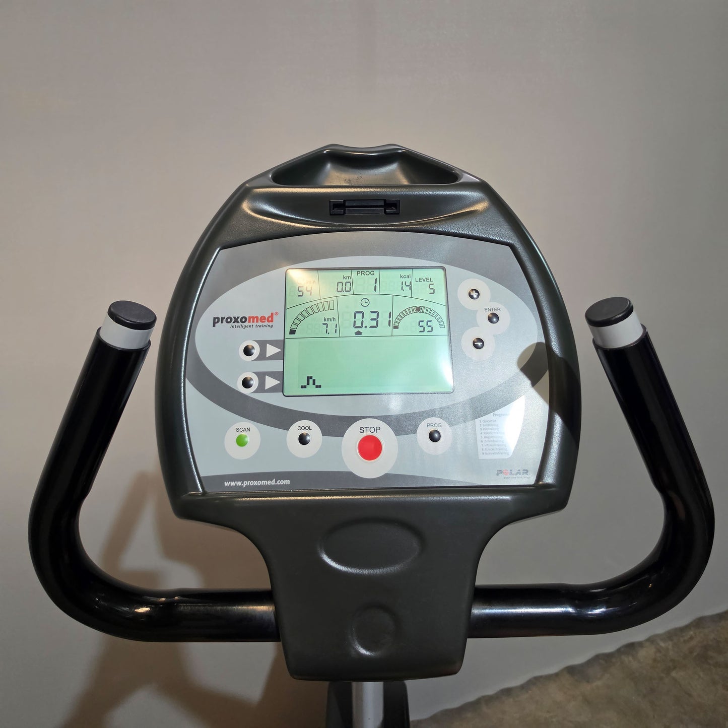 Proxomed Motion Relax 500 MED, Emotion Fitness, Recumbent, Liegeergometer, verstellbare Pedalarme, gebraucht - überholter Zustand