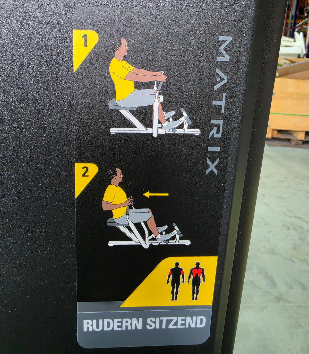 Matrix GO Zirkel, 7 Kraftgeräte im Set, Go-Serie, Farbe Schwarz, gebraucht - überholter Zustand
