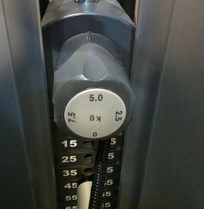Life Fitness 2er Set = Beinstrecker und Beinbeuger, Leg Extension and Leg Curl Set, Signature Serie, Rahmenfarbe Silber, gebraucht - überholter Zustand