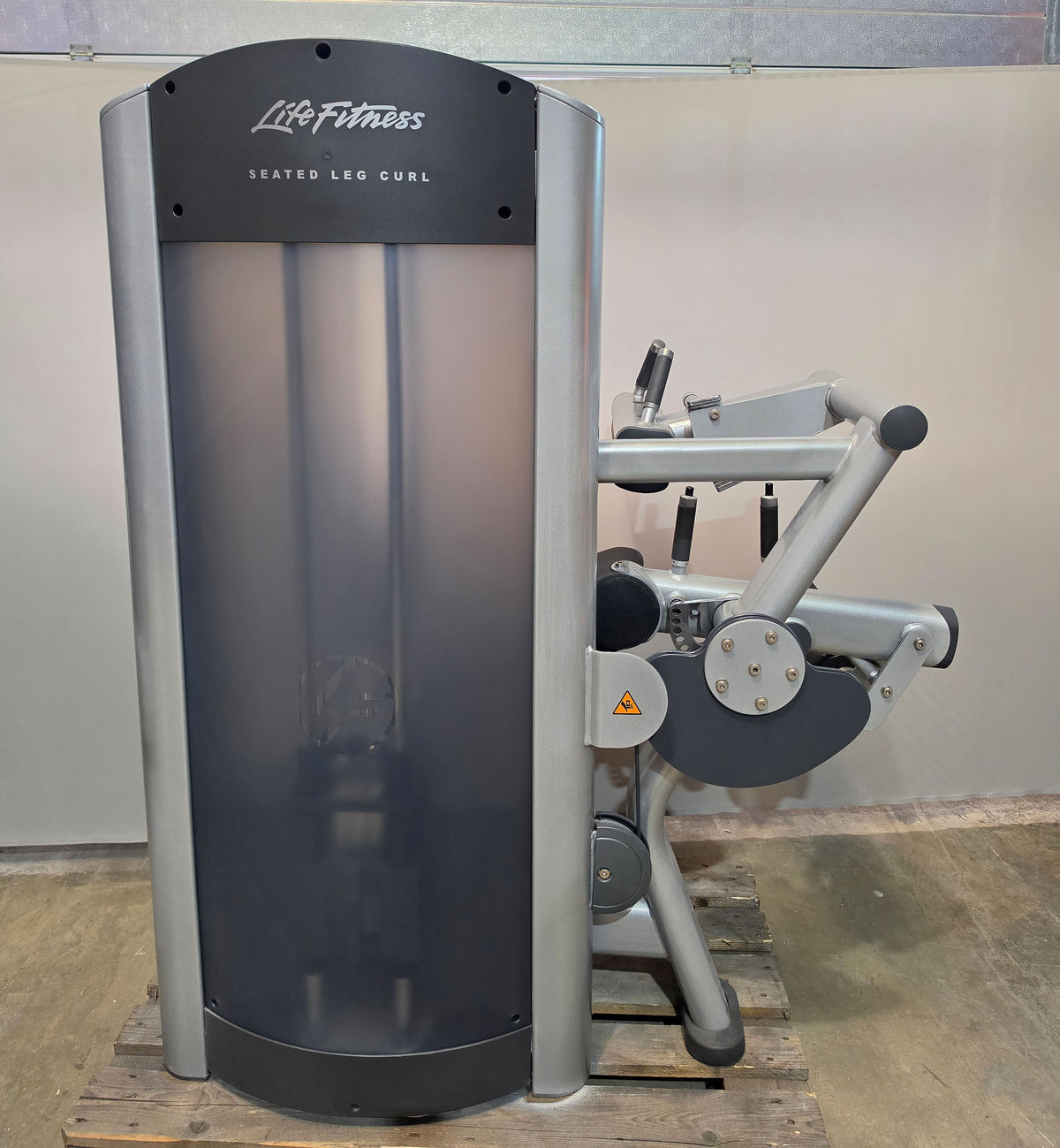 Life Fitness 2er Set = Beinstrecker und Beinbeuger, Leg Extension and Leg Curl Set, Signature Serie, Rahmenfarbe Silber, gebraucht - überholter Zustand