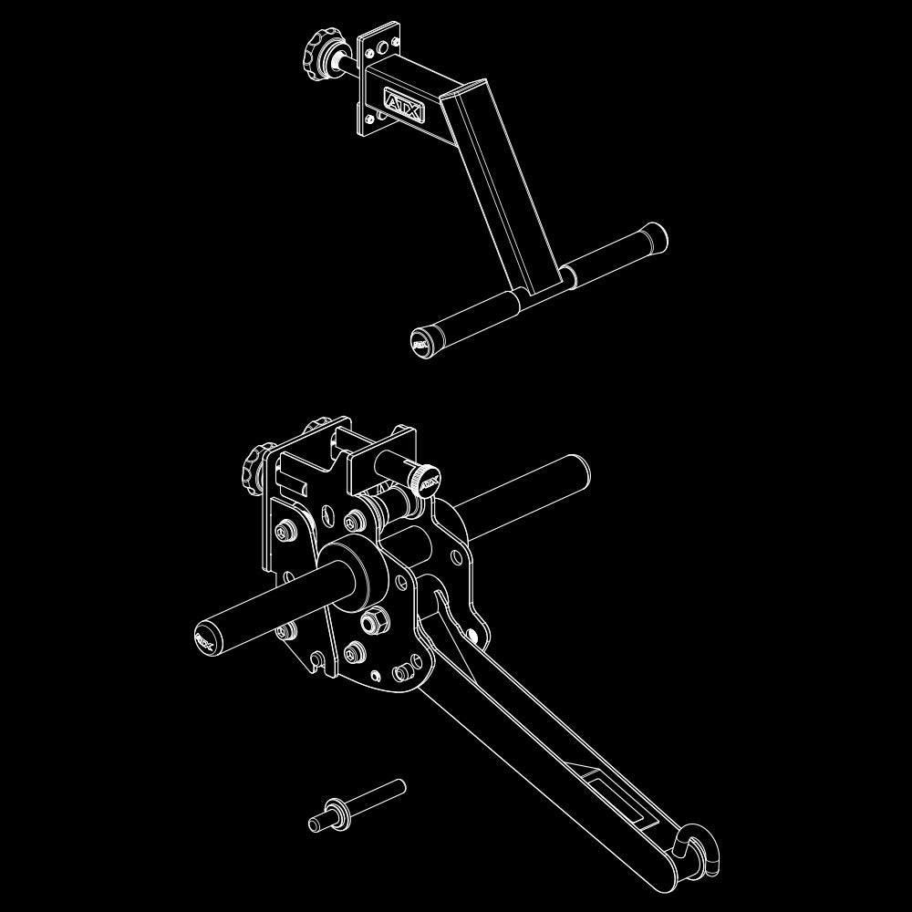 ATX Bully Glyder - Belt Squat Rack Attachment
