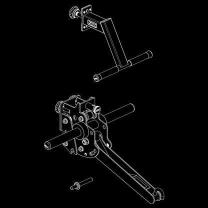 ATX Bully Glyder - Belt Squat Rack Attachment