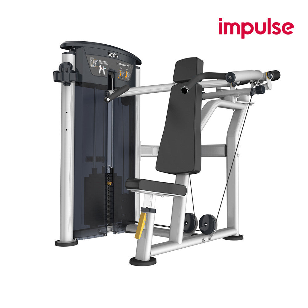 Impulse Fitness Shoulder Press, IT9512, Shoulder Press, 90kg Weight Block