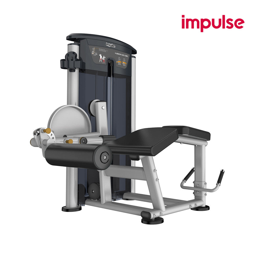 Impulse Fitness Leg Curl, IT9521, Prone Leg Curl, 90kg Weight Block