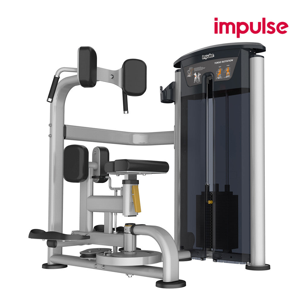 Impulse Fitness Rotationsmaschine, IT9518, Torso Rotation, 90kg Gewichtsblock