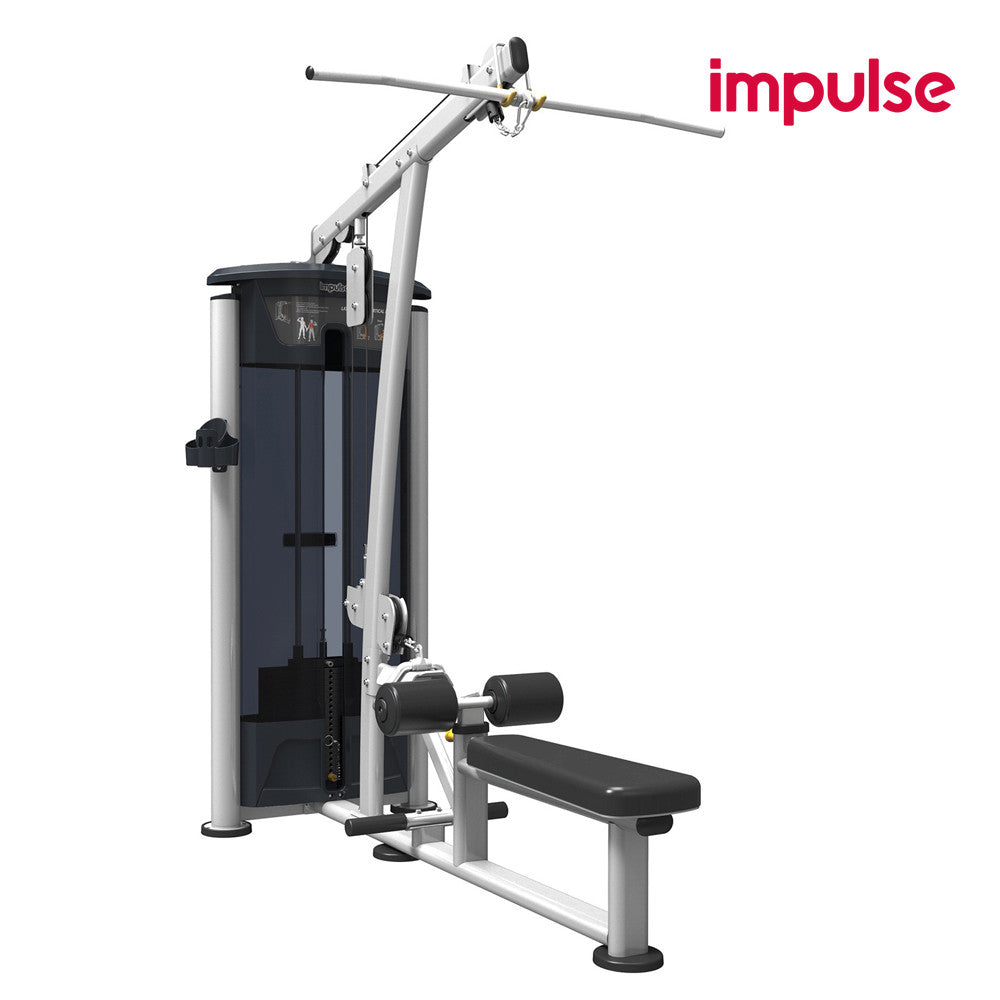 Impulse Fitness Lat Pulldown &amp; Rowing Station, IT9522, Lat Pulldown with Middle Row, 90kg Weight Block