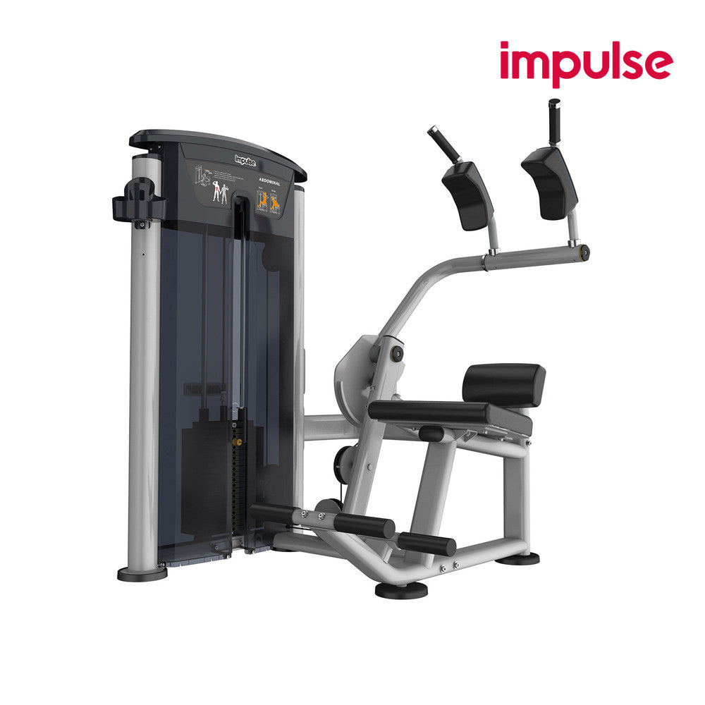 Impulse Fitness Bauchmaschine, IT9514, AB Machine, 90kg Gewichtsblock