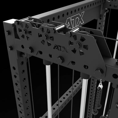 ATX Rack-Zugstation mit Multipresse - Freistehend