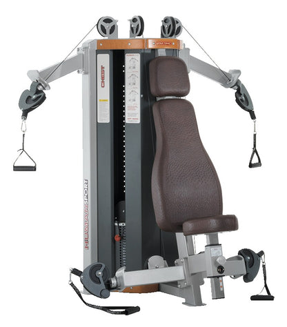 StarTrac Human Sports Line circuit, 6 strength machines in a set, used, refurbished condition