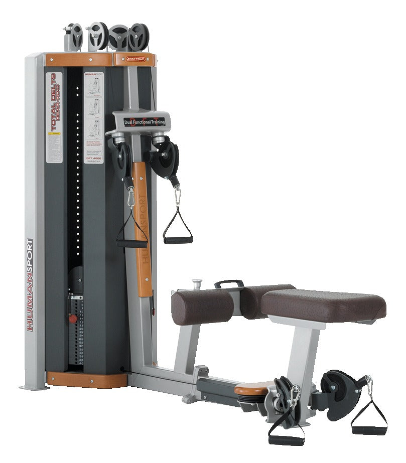 StarTrac Human Sports Line circuit, 6 strength machines in a set, used, refurbished condition