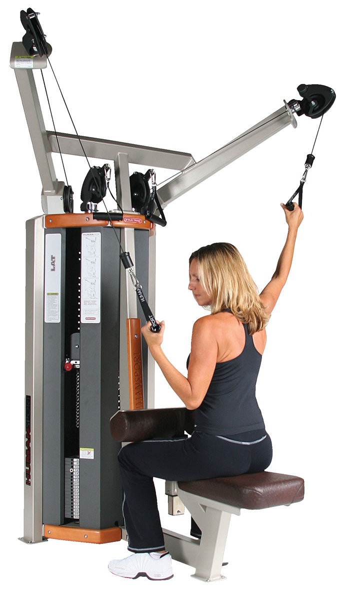 StarTrac Human Sports Line circuit, 6 strength machines in a set, used, refurbished condition