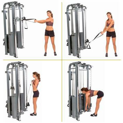 Impulse Fitness IF-FT trainer cable pulley