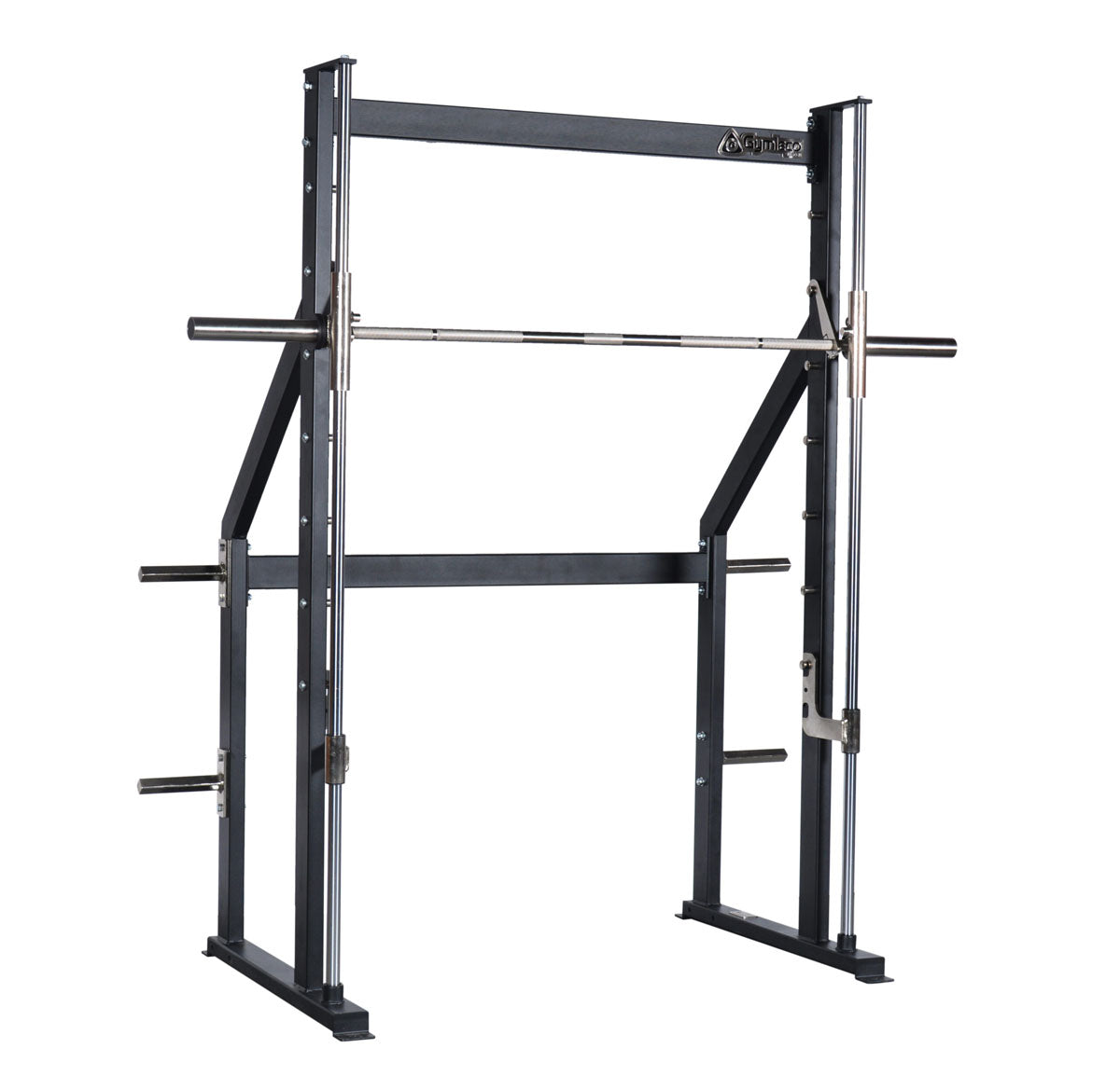 Gymleco Smith Machine 280 - Multi-press straight guided, plate loaded disc holder, used - tested condition