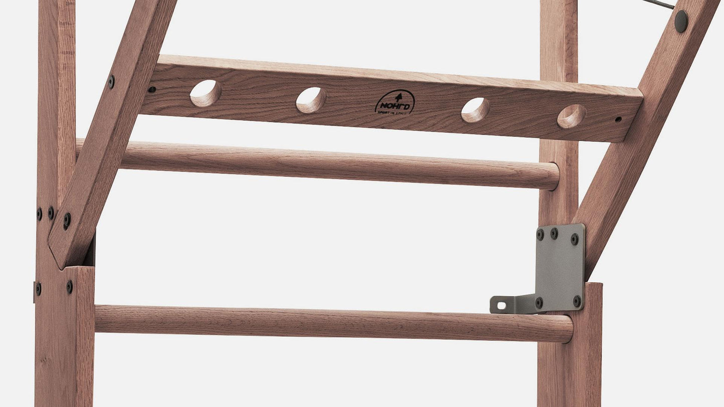 WaterRower NOHrD Wallbars Vintage, 10 oder 14 Sprossen