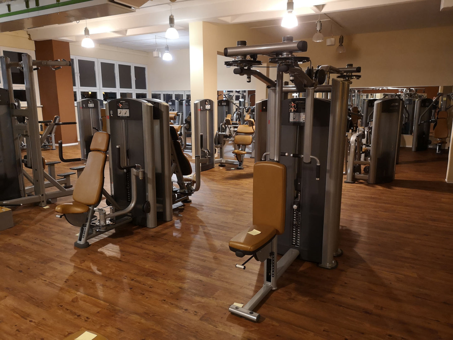 Life Fitness & Hammer Strength - 93 Fitnessgeräte - Kraftgeräte, Cardiogeräte, Plate loaded Geräte, Bänke etc - komplettes Fitnessstudio - gebraucht - TOP Zustand