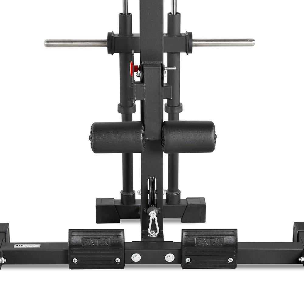 ATX Half Rack 620 - Complete system including lat pulldown station - Plate Load