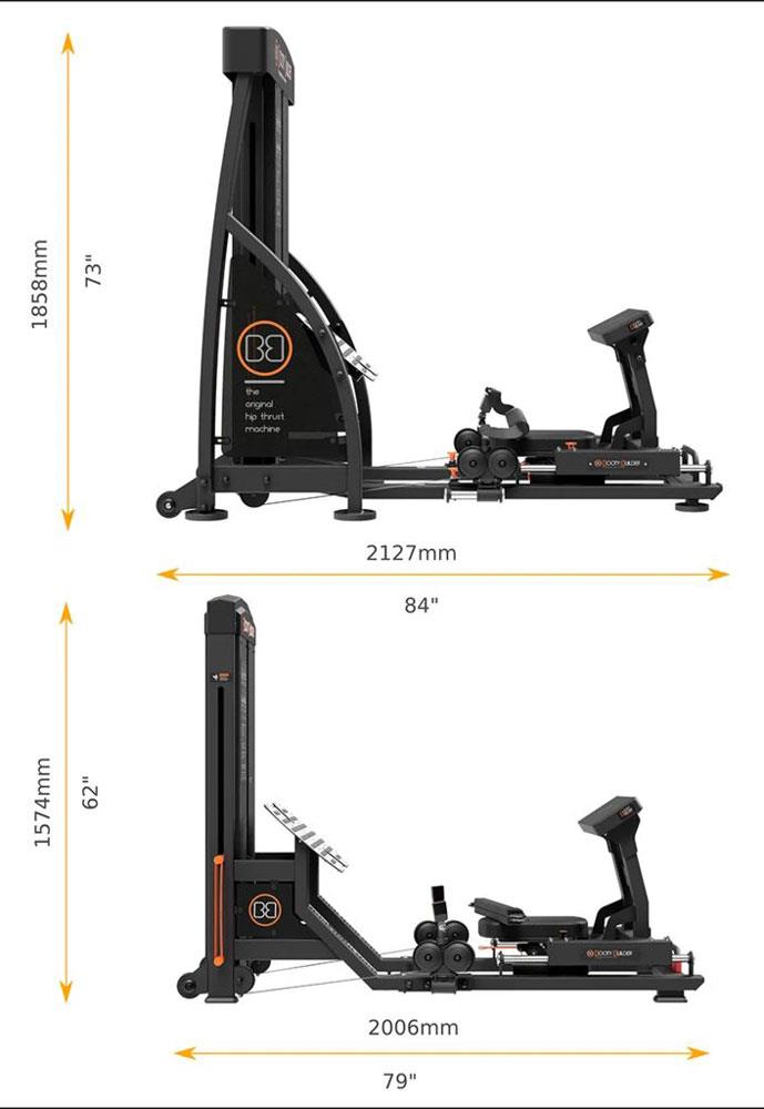 Booty Builder V8, Hip Thrust Machine, Butt Machine