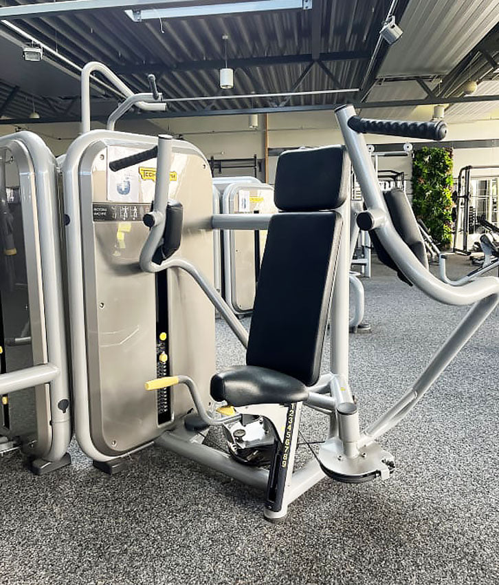 TechnoGym 13 strength training machines in a set, Element Line series, used - refurbished condition