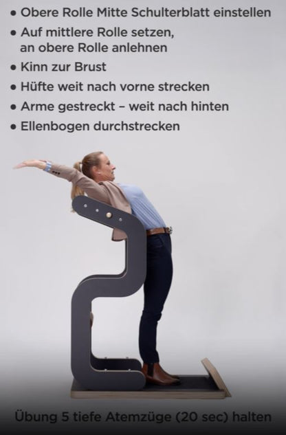 Five Konzept Business - Trainingsgerät zum dehnen und mobilisieren im Büro Office, gebraucht - geprüfter Zustand