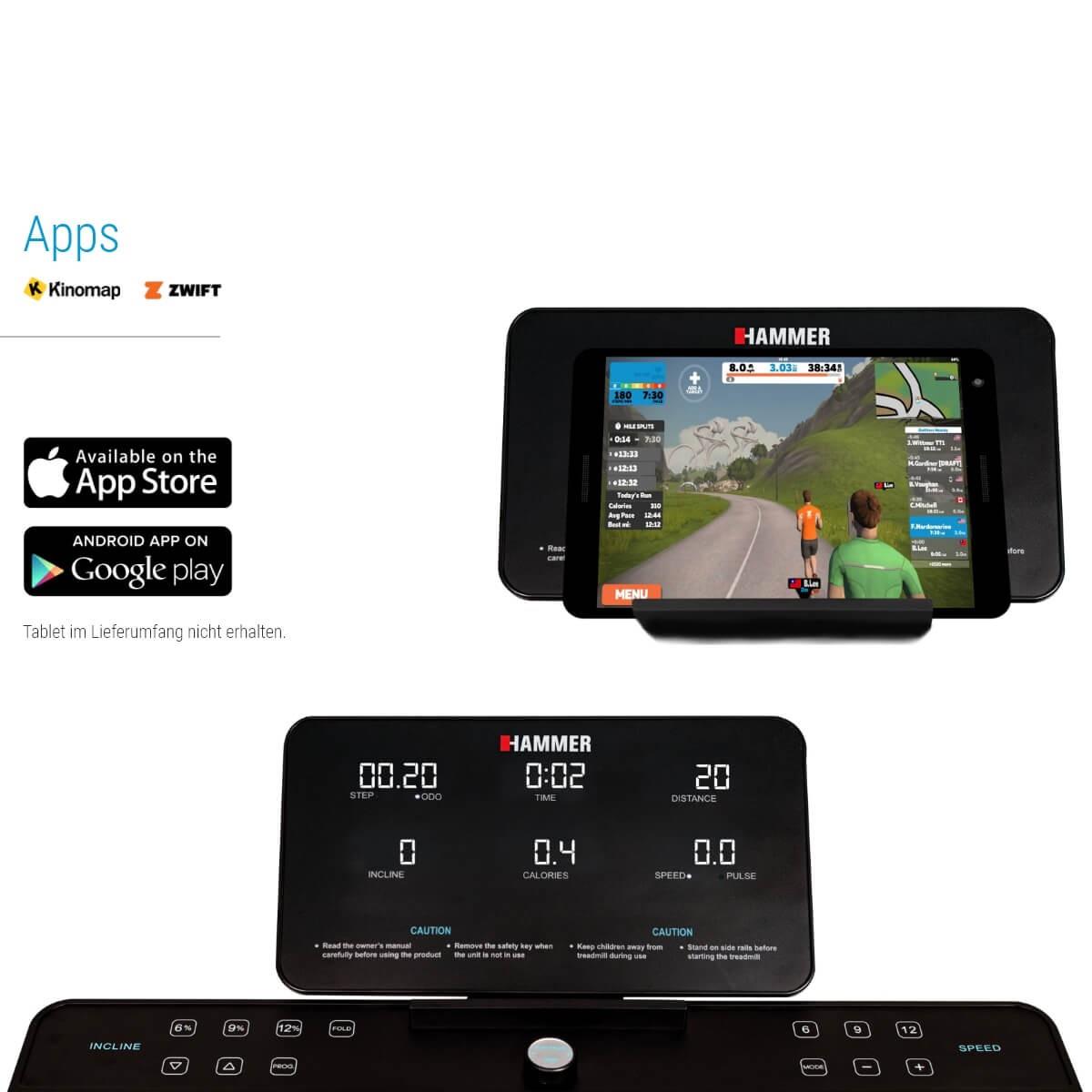 Hammer Q. VADIS 3.0 - Laufband