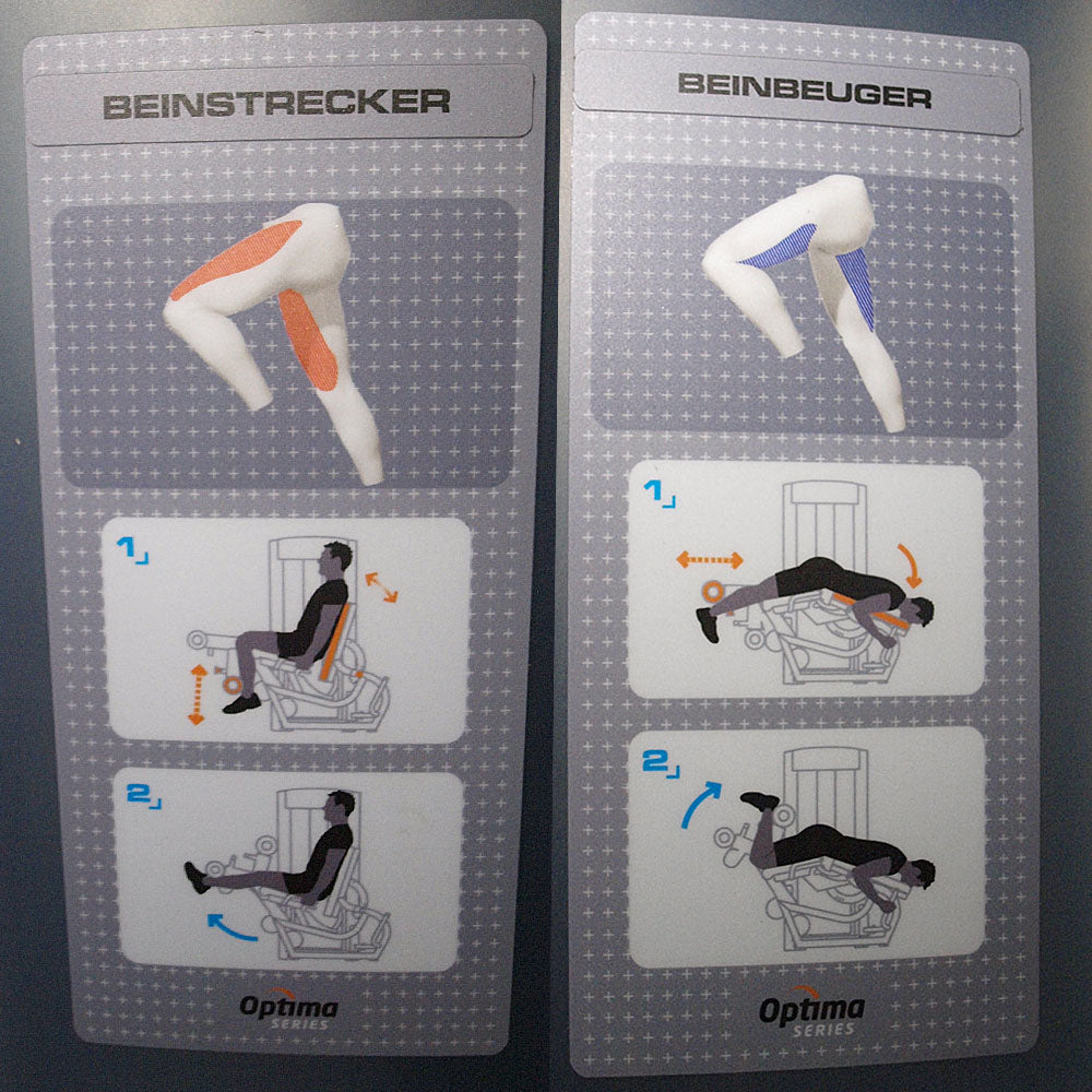Life Fitness Optima Series - 2 in 1 Kombigeräte - 6 Kraftgeräte im Set, perfekt für Hotel, Firmenfitness, Verein oder kleiner Fitnessraum, gebraucht