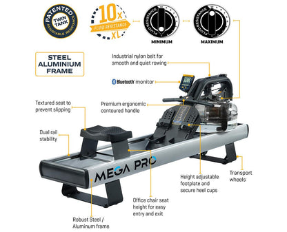 First Degree Mega Pro XL - Rudergerät