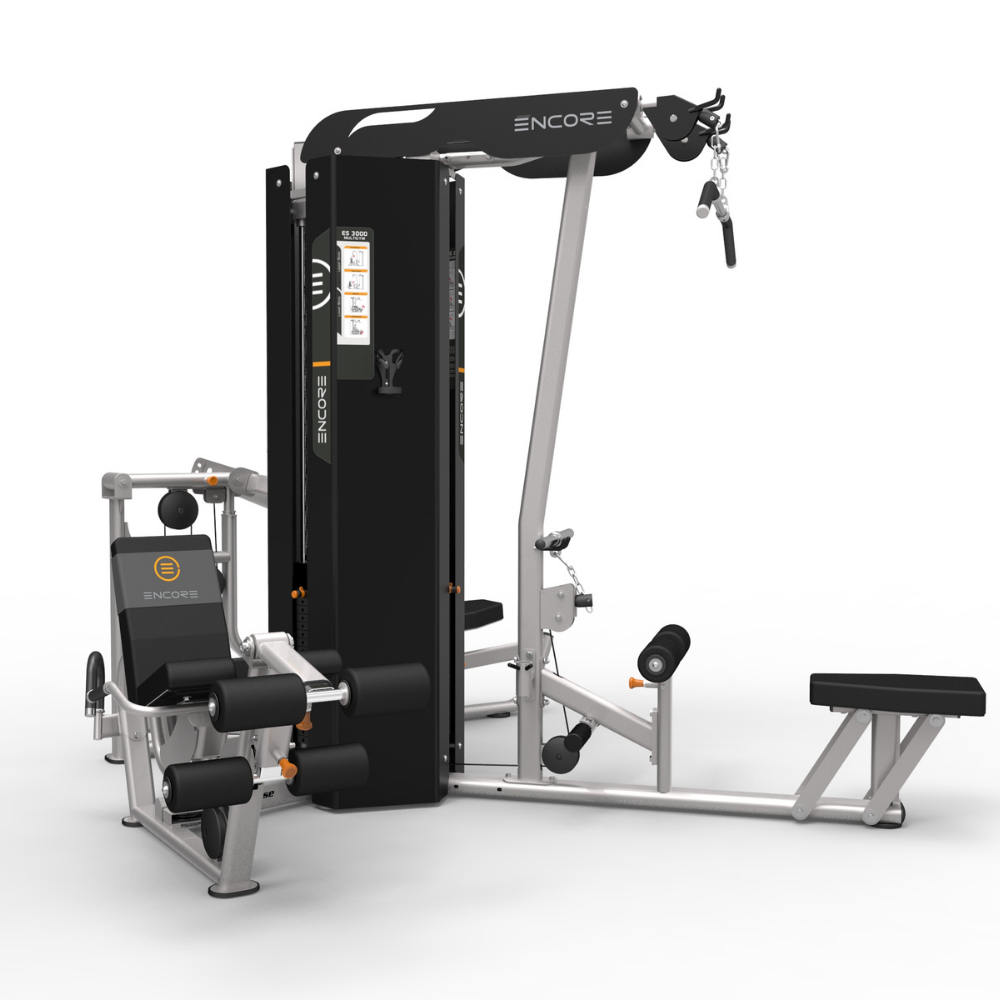 Impulse Fitness Multi Power Station Encore ES3000 with 3 training stations, 3 separate weight blocks, Multistation ES3000 - NEW