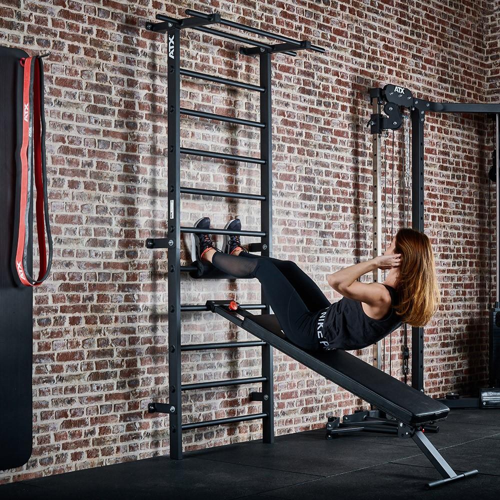 ATX Wall Bar Gym / Wall Bars with Bench