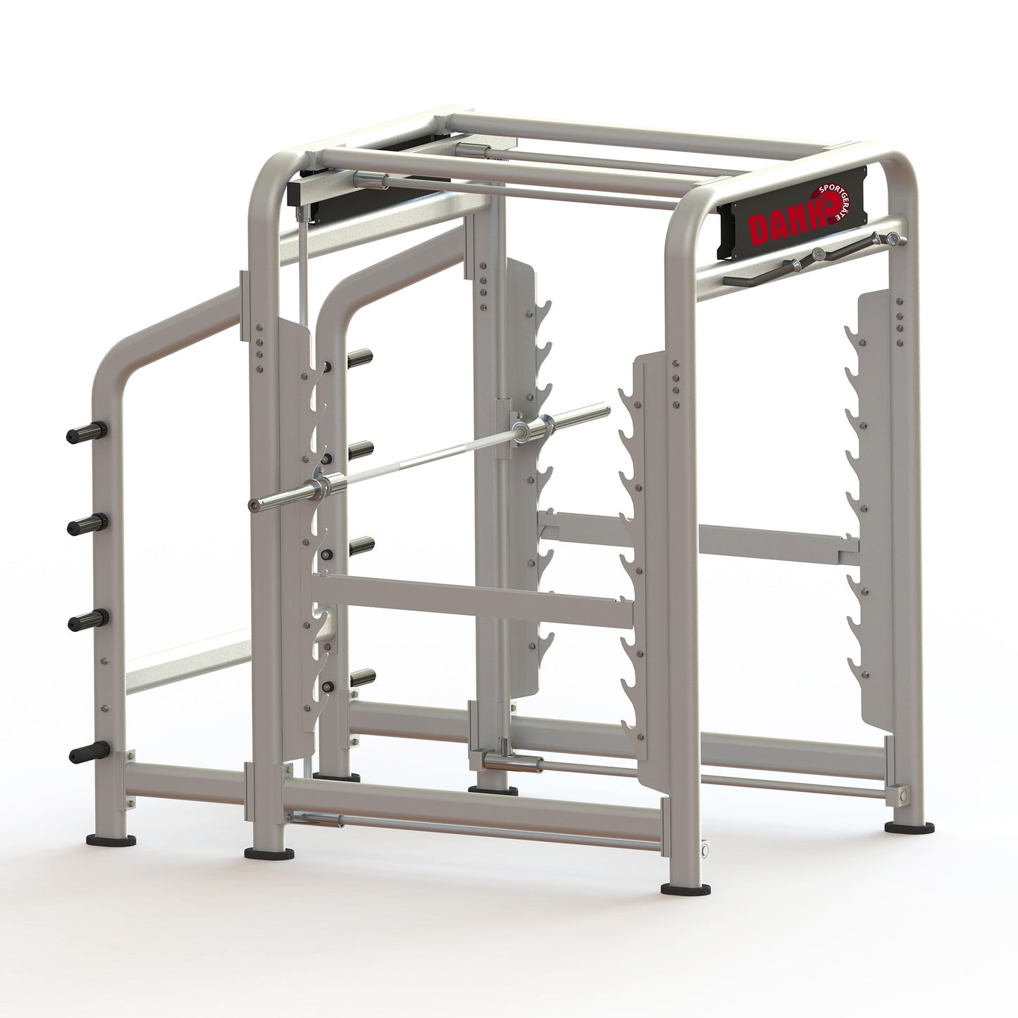 DankSport 3D Multipresse, Max Rack, verstellbare Smith Machine sowie Power und Squat Rack Cage, NEU