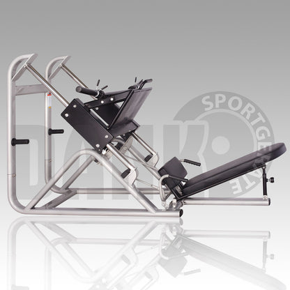 Danksport S-Line Kraftgeräte, Gerätepark mit ca. 22 Fitnessgeräten und Zubehör, Farbe Silber, Polster Braun - Neue Geräte / Ausstellungsgeräte