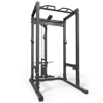 ATX Power Rack PRX-780 with lat pulldown - weight plate holder