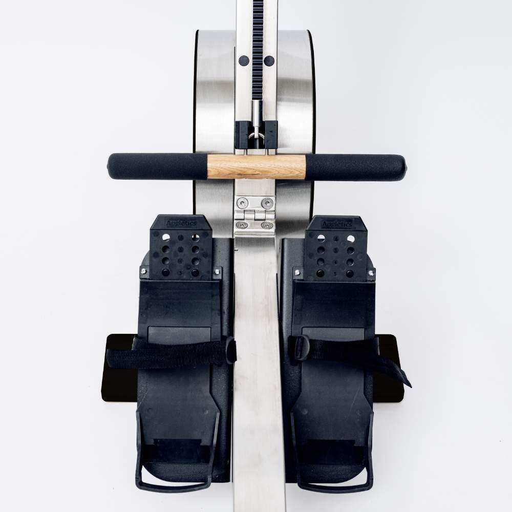Augletics Eight - Black - Rowing machine professional model with touch display