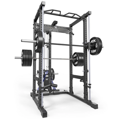 ATX Power Rack Komplettsystem mit Latzug-Plate Load + Multipresse