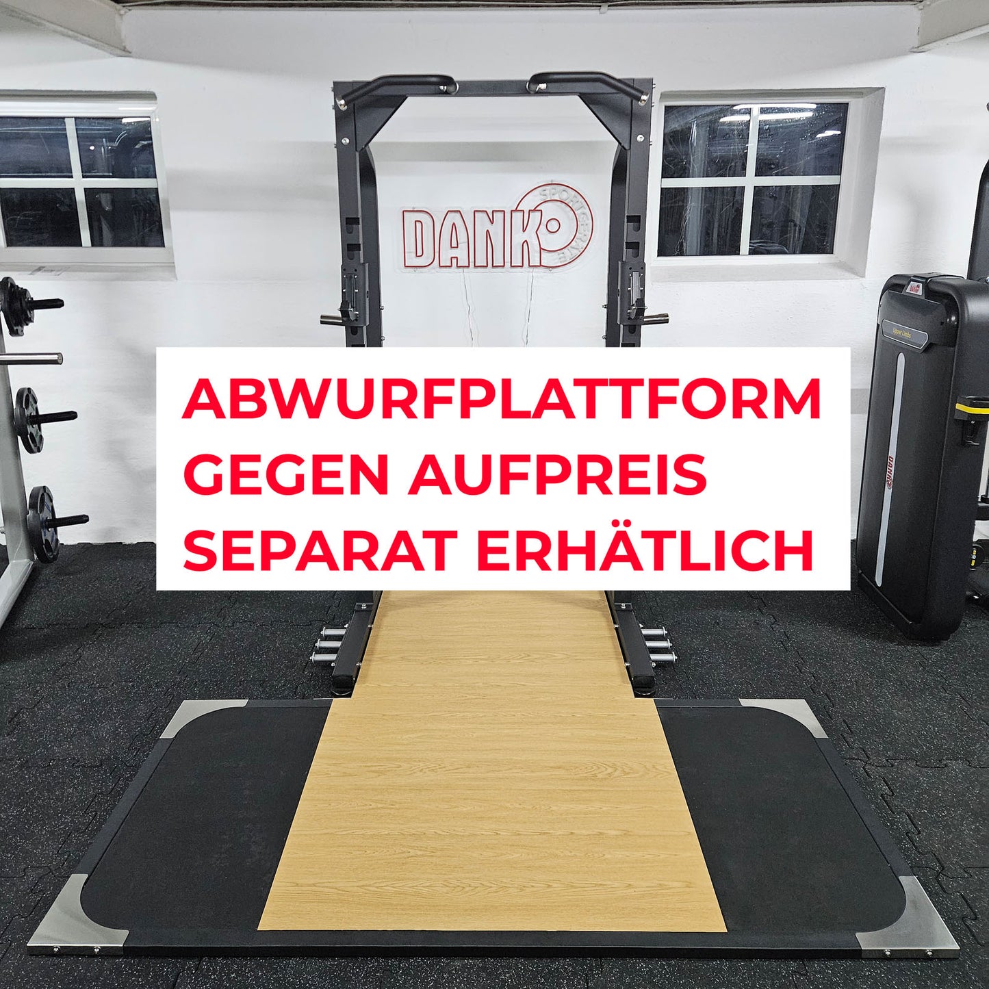 DankSport Half Rack / Cage - Power Rack - Schwarz - NEU