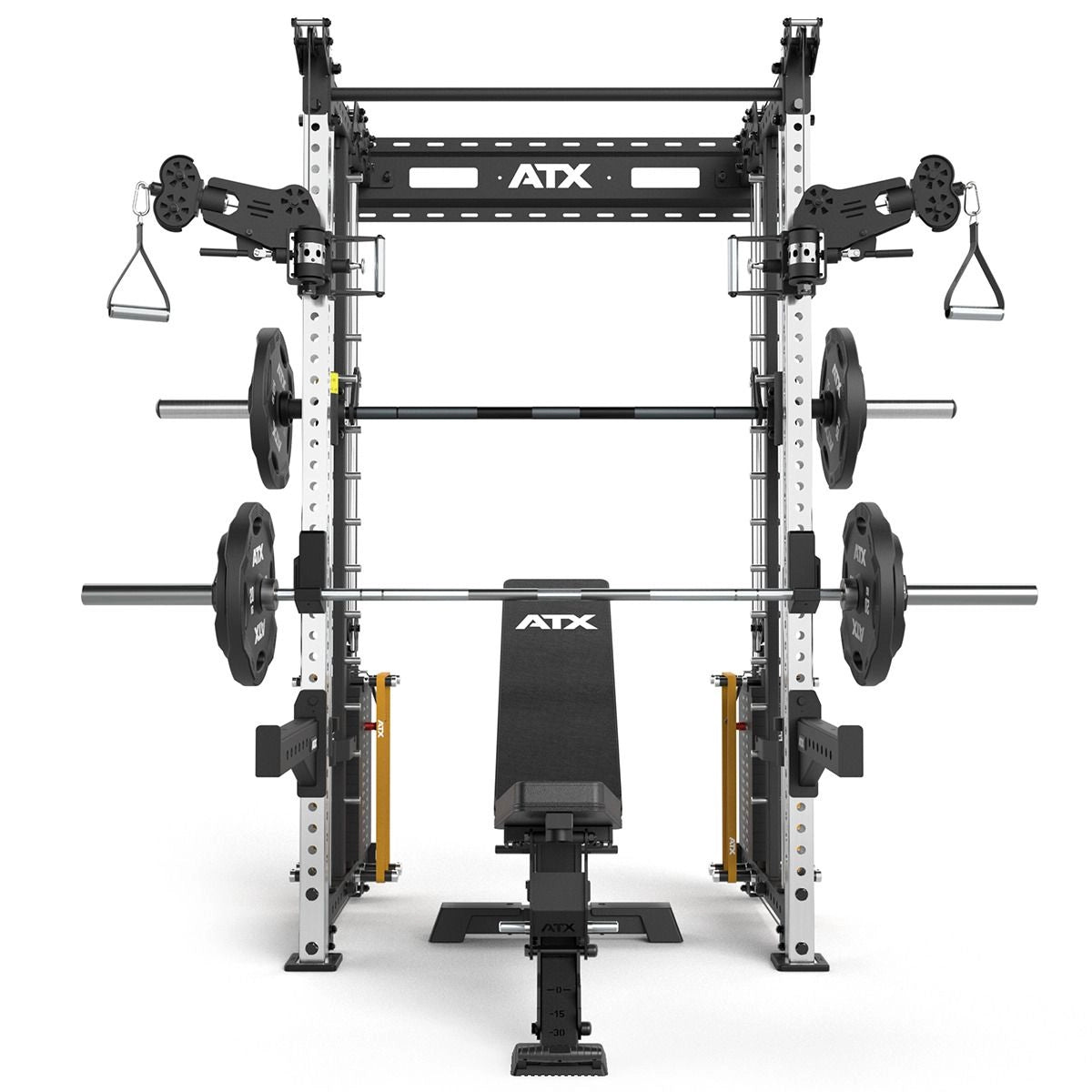 ATX Rack-Zugstation mit Multipresse zur Wandbefestigung