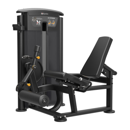 Impulse Fitness Beinstrecker IT9505 Leg Extension, 90kg Gewichtsblock, Black Edition