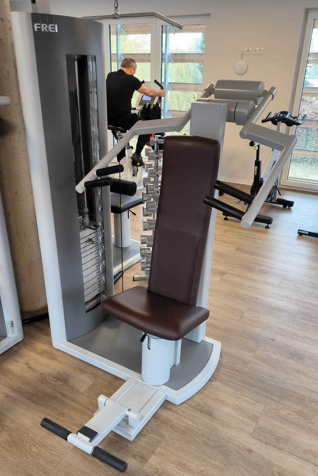 Frei Genius Eco 13er Gerätesatz, MPG, KGG, MED Zulassung, 13 Kraftgeräte im Set, Medical Physio Serie, Silber, gebraucht - überholter Zustand
