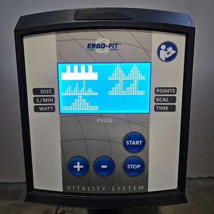 Ergo-Fit Cycle 4000, Fahrrad Ergometer, tiefer Durchstieg, gebrauchter - überholter Zustand