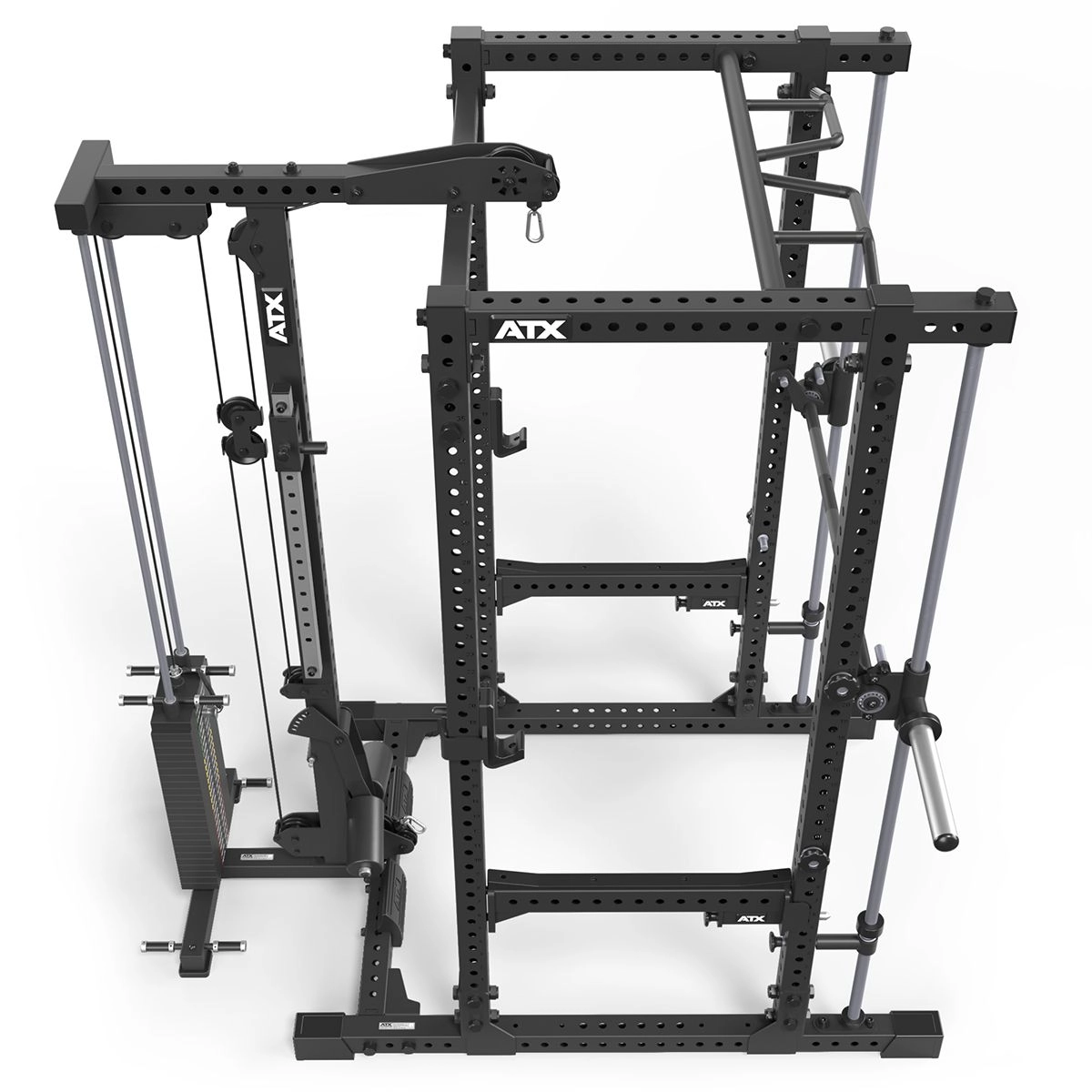 ATX Power Rack 780 mit Latzug - Steckgewichte & Multipresse