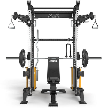 ATX Cable Half Rack mit 2 x 90 kg Steckgewichten