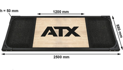 ATX Deadlift Platform Granules with ATX logo II
