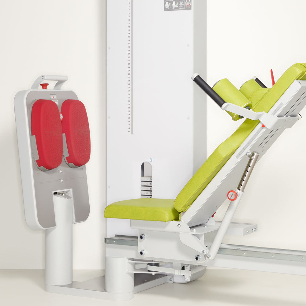 Dynamed Funktionsstemme, verstellbare Beinpresse, Stolzenberg - NEU