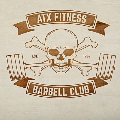 ATX Plyobox - Barbell Club - natural wood - 50 x 60 x 70 cm