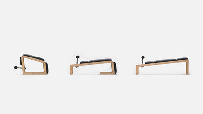 WaterRower NOHrD TriaTrainer Eiche, Kunstleder/ Echtleder