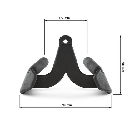 Row Foam Grip - rowing grip narrow with fin grip - coated