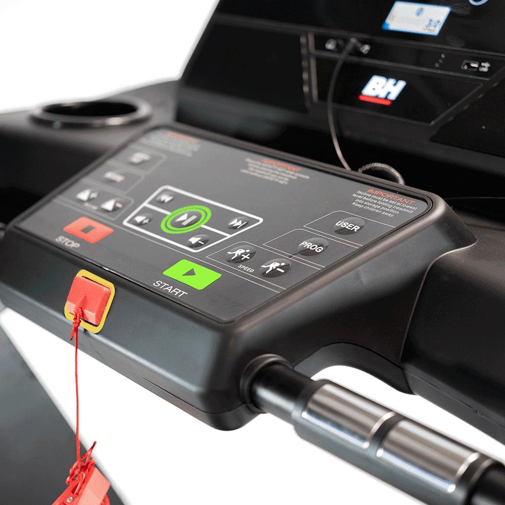 BH Fitness Laufband RS1000 / MULTIMEDIA