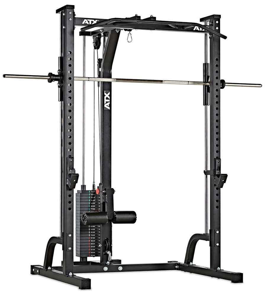 ATX multi-press 30mm with lat pulldown device 115 kg weights
