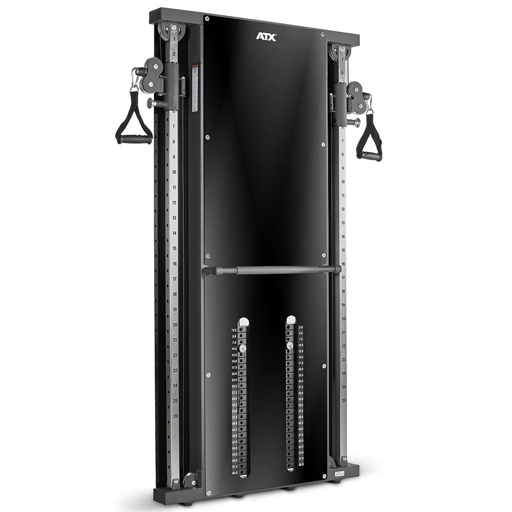 ATX Duale Wandzugstation mit 2 x 60 kg Steckgewichten