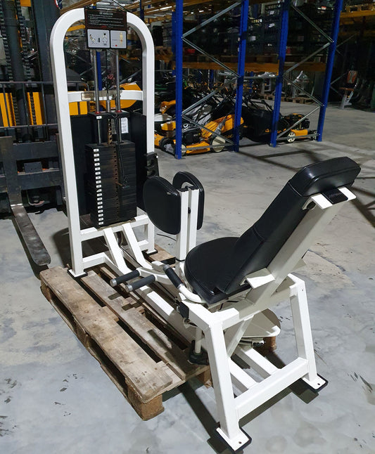 Life Fitness Adduktorenmaschine, Hip Adductor - Rahmen Weiß, Polster Schwarz, gebraucht - überholter Zustand